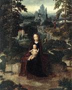 ISENBRANT, Adriaen Rest during the Flight to Egypt fw France oil painting reproduction